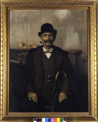 Giuseppe Giani, मध्यस्थ (मध्यस्थ Giuseppe Giani का पोर्ट्रेट)। जियोवानी पेलिज़ा दा वोल्पीडो द्वारा पेंटिंग (1868-1907) द्वारा ग्यूसेप पेलिज़ा दा वोल्पीडो