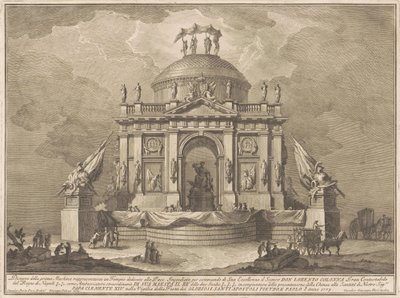 1773 के चीन के लिए प्राइमा मैकचिना: शांति का मंदिर द्वारा ग्यूसेप वासी, ज्यूसेप पलाज़ी के बाद, पाओलो पॉज़िक के बाद