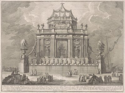 1773 के चीनिया के लिए सेकंडा मैकचिना: वेनिस में थेरिएक की तैयारी द्वारा ग्यूसेप वासी, ज्यूसेप पलाज़ी के बाद, पाओलो पॉज़िक के बाद