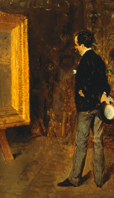 पत्रकार मार्टिनो कैफिएरो का पोर्ट्रेट, Giuseppe de Nittis . द्वारा द्वारा ग्यूसेप या जोसेफ डी निटिस