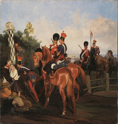 माइल स्टोन में, 1859 द्वारा गॉटफ्रीड विलेवल्ड