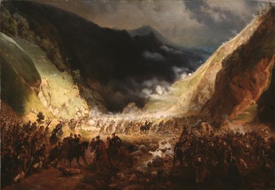 रोथिन्थुरम दर्रा, 1871 की लड़ाई द्वारा गॉटफ्रीड विलेवल्ड
