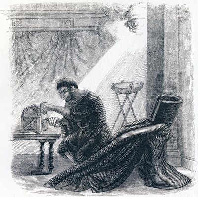 दैवज्ञ और अधर्मी (L'oracle et l'impie) - दंतकथाएँ ला फोंटेन द्वारा ग्रैंडविल