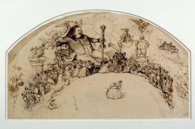 अपने उपन्यासों के पात्रों के बीच होनोर डी बाल्ज़ाक (1799-1850), एक प्रशंसक के लिए डिज़ाइन द्वारा ग्रैंडविल