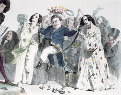 होनोर डी बाल्जाक के कार्टून (1799-1850) द्वारा ग्रानविले