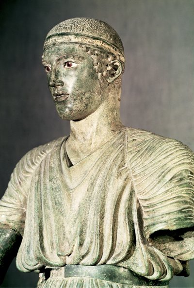 डेल्फी सारथी का विस्तार, c.470 ईसा पूर्व कांस्य भी 161526 देखें द्वारा Greek