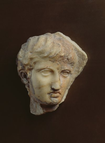 एक कैवेलियर का प्रमुख जिसे ला कूलोन (संगमरमर) के रूप में जाना जाता है द्वारा Greek