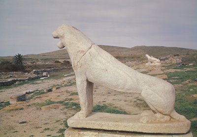 शेर की छत का दृश्य द्वारा Greek