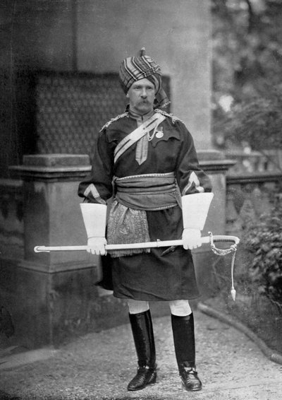 लेफ्टिनेंट-कर्नल जीएलआर रिचर्डसन, 1896 बंगाल लांसर्स के कमांडर, 1896। द्वारा ग्रेगरी और सह