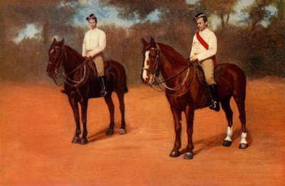 माउंटेड इन्फैंट्री, 1901। द्वारा ग्रेगरी और सह