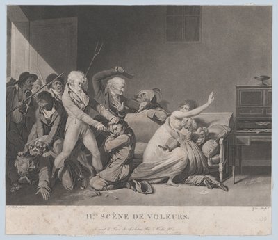 चोरों का दूसरा दृश्य, सीए। 1805. द्वारा महान