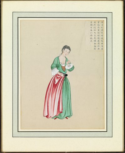 एक विदेशी का पोर्ट्रेट, c.1765 द्वारा गुआनपेंग बात