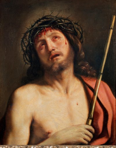 रोम, गैलेरिया कोर्सिनी के आसपास जियोवानी फ्रांसेस्को बारबेरी गुएरचिन dit Il Guercino (1591-1666) 1618 द्वारा एक्से होमो पेंटिंग द्वारा ग्वेर्सिनो
