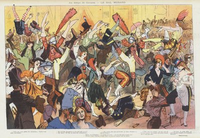 हंसी के लिए चित्रण द्वारा Guillaume Le Barrois dOrgeval