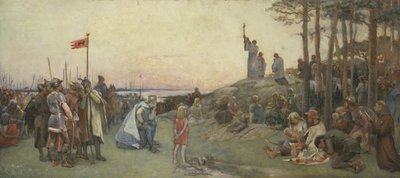 अंसगर उपदेश ईसाई, 1889 द्वारा गुस्ताफ ओलाफ सीडरस्ट्रॉम