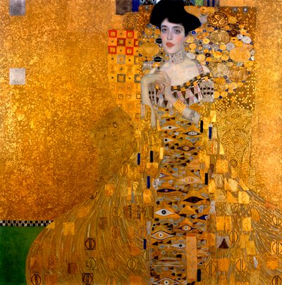 एडेल बलोच-बाउर I, 1907 द्वारा Gustav Klimt