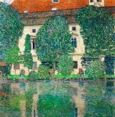 कैसल एटसेरी III पर महल, 1910 द्वारा Gustav Klimt