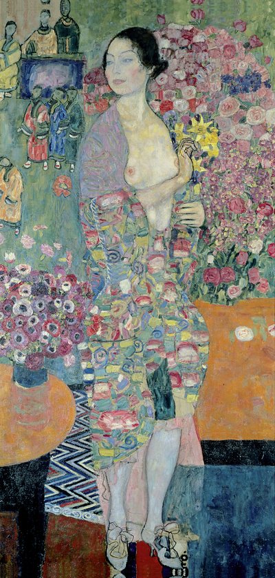 द डांसर, सीए 1916-1918 द्वारा Gustav Klimt