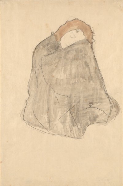 महिला बैठा, 1908-1909 द्वारा गुस्ताव क्लिम्ट