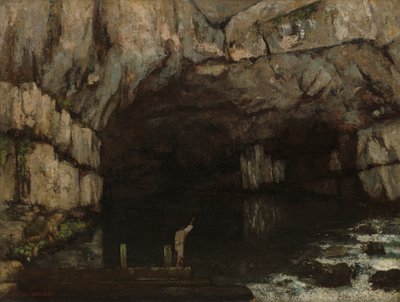 ला ग्रोटे डे ला लुए, 1864 द्वारा गस्टवे कौरबेट