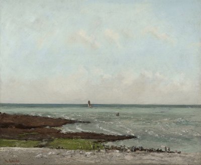लो टाइड कम लॉन्ड्रेस, ,tretat, 1866 या 1869 द्वारा गस्टवे कौरबेट