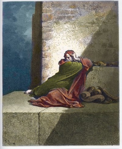 बरूच - बरुच बेन नेरिया - गुस्ताव डोर द्वारा "द डोर बाइबिल" से उत्कीर्णन (1832-1883) द्वारा गुस्ताव डोर