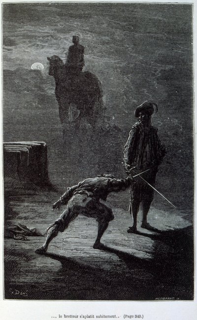 कप्तान Fracasse (चित्रण) द्वारा गुस्ताव डोर