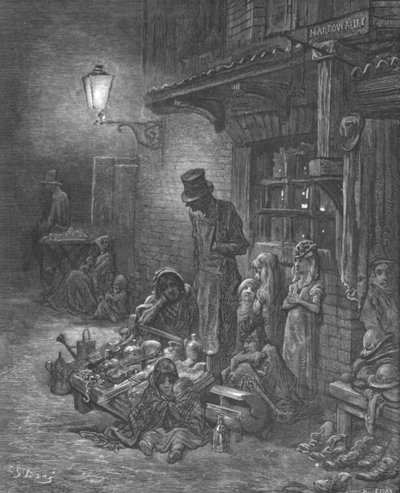 हाउंडडिच, 1872। द्वारा गुस्ताव डोर