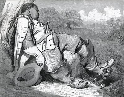 चार्ल्स पेरौल्ट (1628-1703) द्वारा 1697 में लिखित "ले पेटिट पॉसेट" के लिए चित्रण द्वारा गुस्ताव डोर