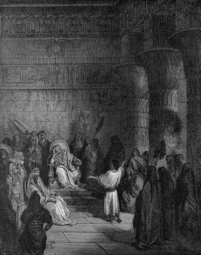 यूसुफ फिरौन के सपने की व्याख्या करता है द्वारा गुस्ताव डोर