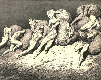 सभी स्वर्ण नहीं, जो कि चंद्रमा के नीचे है या कभी भी है, c1890 है। द्वारा गुस्ताव डोर