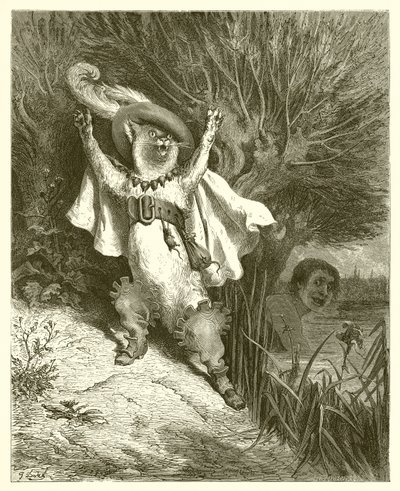 जूते में खरहा, c.1868 द्वारा गुस्ताव डोर