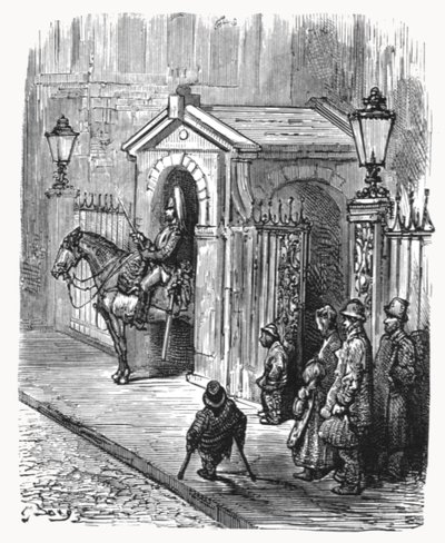 द हॉर्स गार्ड्स, 1872। द्वारा गुस्ताव डोर
