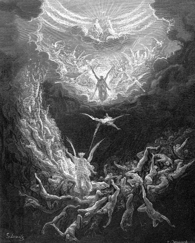द लास्ट जजमेंट, 1865-1866 द्वारा Gustave Dore