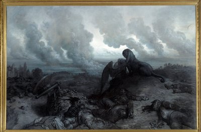 पहेली। गुस्ताव डोरे की पेंटिंग (1832 - 1883) द्वारा गुस्ताव डोर