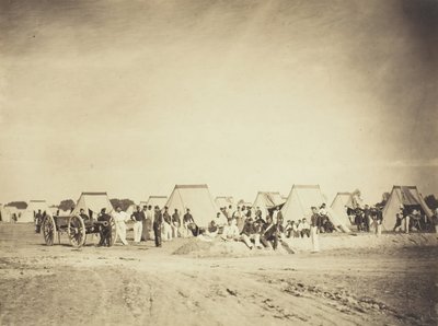 आर्टिलरी कैंप, कैंप डे चालोंस, 1857। द्वारा गुस्ताव लेग्रे