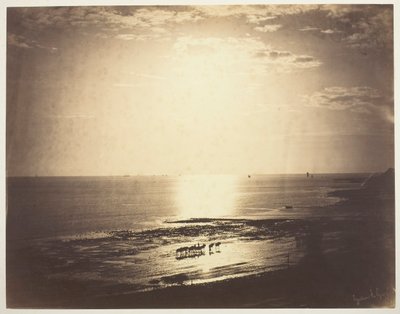 हेलोएड सन, 1856। द्वारा गुस्ताव लेग्रे