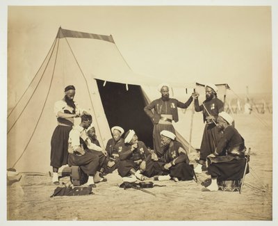 शीर्षकहीन ज़ौवेस, 1857। द्वारा गुस्ताव लेग्रे