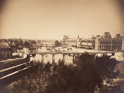 [सीन का दृश्य, पेरिस], 1857। द्वारा गुस्ताव लेग्रे