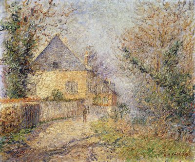 L "Eure, Louviers; के तट पर मकान; मौनस Au Bord de L" Eure, Louviers, 1902 द्वारा गुस्तावे लोइसो