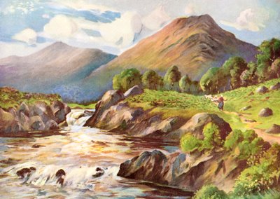 कॉनन नदी पर, रॉस-शायर, 1924-1926। द्वारा एचसी बेग