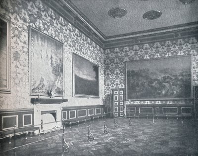 सेंट जेम्ज़ पैलेस में बैंक्वेटिंग रूम, c1899, 1901 द्वारा एच एन किंग