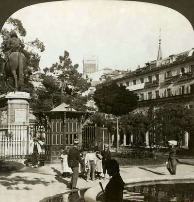 प्लाजा मेयर, मैड्रिड, स्पेन। द्वारा एचसी व्हाइट