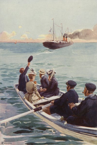 स्टीमर हर सेकेंड सिकुड़ रहा था द्वारा एच। डेलास्पर