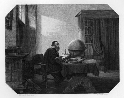 मेटियस, डच जियोमीटर और खगोलशास्त्री, c1870 द्वारा एच। स्लुइटर
