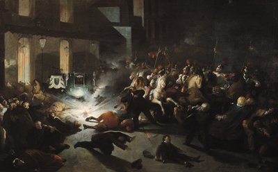 14 जनवरी, 1858 को फेलिस ओरसिनी (1819-59) द्वारा सम्राट नेपोलियन III (1808-73) की हत्या का प्रयास द्वारा एच। विटोरी रोमानो