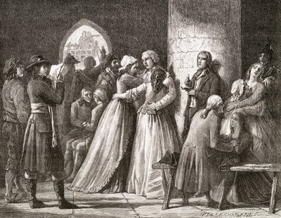 निंदा की अपील, 1794, लुई ब्लैंक (1811-82) की &39;हिस्टोइरे डी ला रिवॉल्यूशन फ्रैंकेइस&39; से, पॉल जॉर्नार्ड (d.1902) 1847-62 द्वारा एच। डी ला चारलेरी