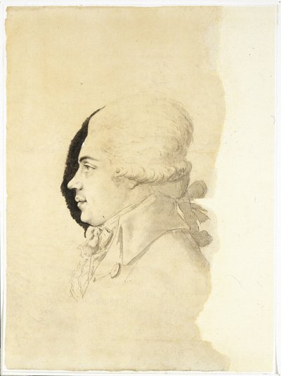 काउंट निकोले पेट्रोविच रुम्यंतसेव का पोर्ट्रेट 1754-1826, 1780 के अंत में द्वारा कुदाल