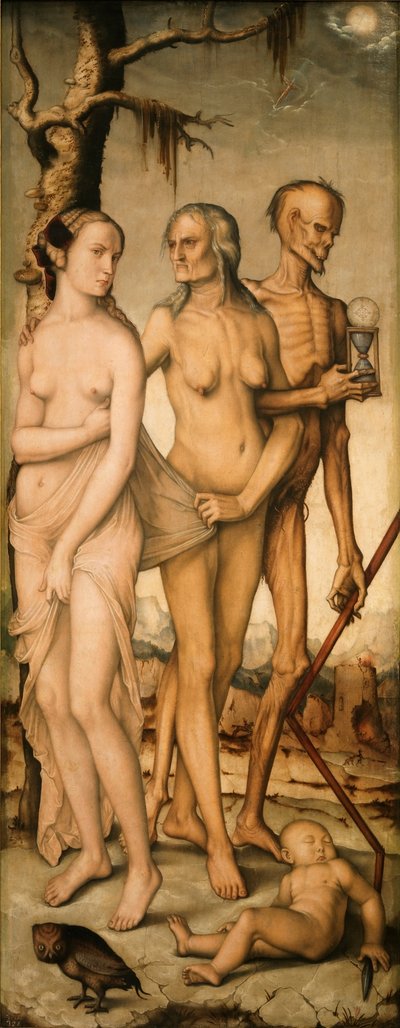 उम्र और मौत द्वारा Hans Baldung Grien