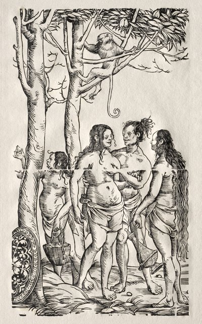 झुंड के साथ हॉटनटॉट्स द्वारा हंस बर्गकमेयर